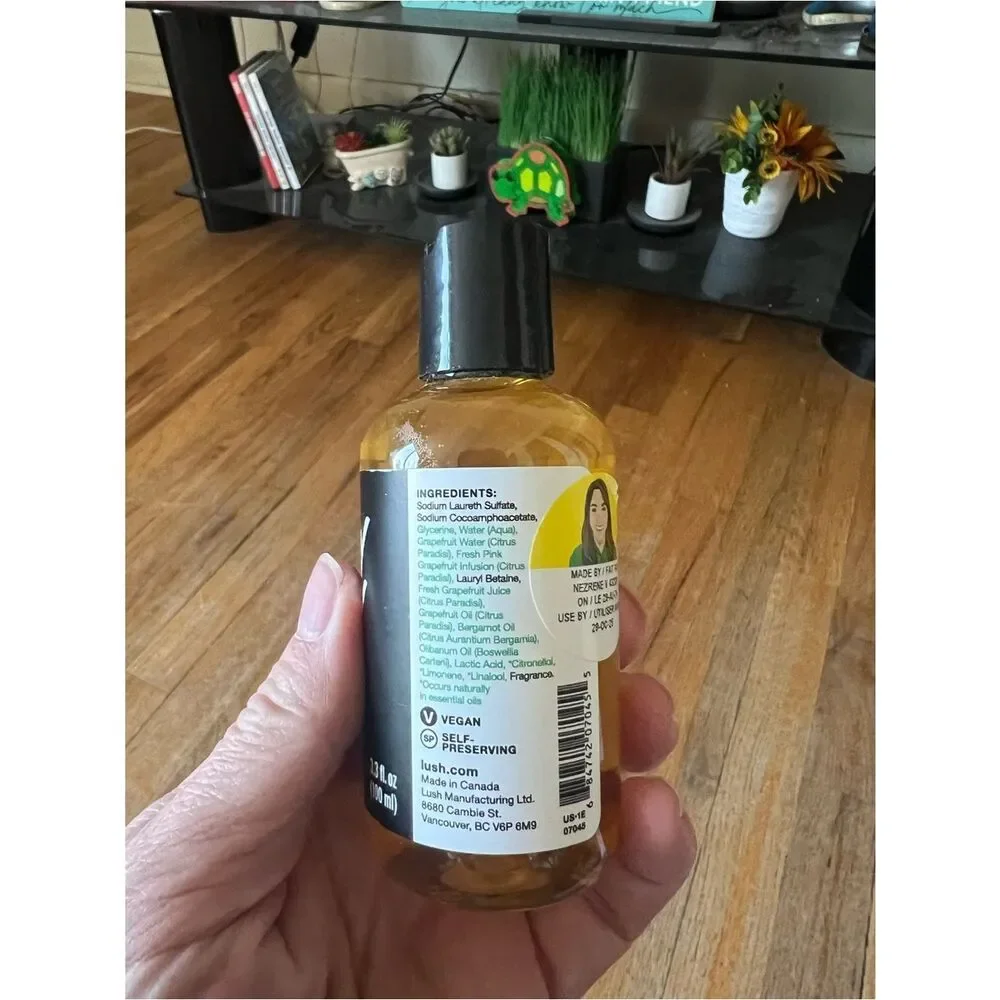 LUSH Happy Hippy Shower Gel - 3.3 oz BRAND NEW SEALED